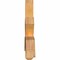 Ekena Millwork Alberta Rough Sawn Timber Gable Bracket, Western Red Cedar, 108"W x 27"H x 4"D x 6"F, 6/12 Pitch GBW108X27X0406ALB00RWR - alternate 5